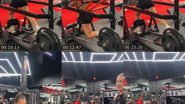 TikTok live: absolute recomp workout 😅 by @iam__jessicalauren