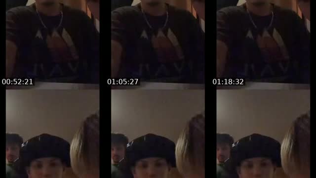 TikTok live: Galaxy=backflip+people asleep ￼￼ by @benniboy___