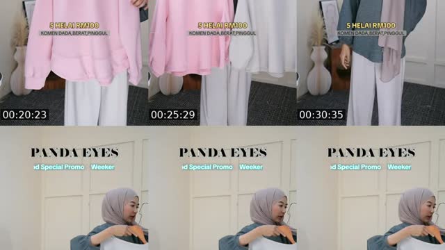 TikTok live: July Super Mall Carnival by @pandaeyesteam
