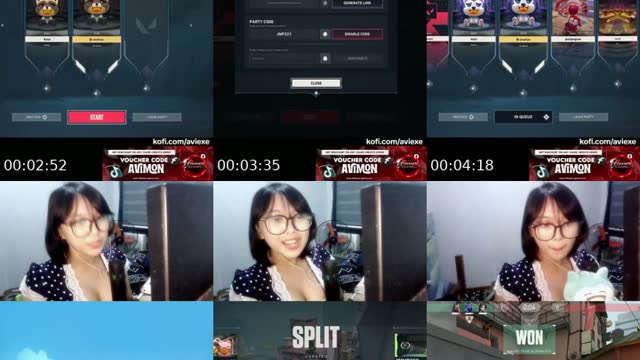 TikTok live: YAPLORANT (happy gfs day) by @avi_exe
