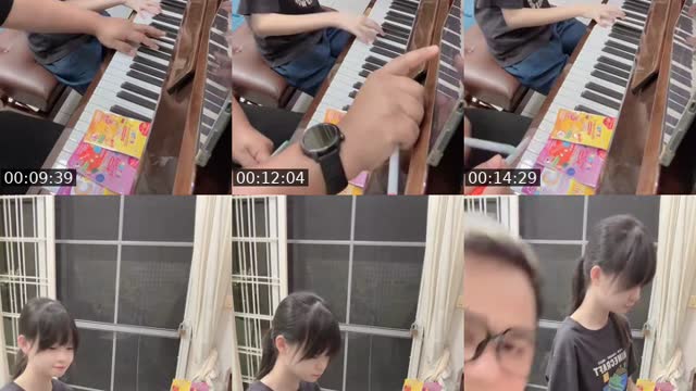 TikTok live: มาซ้อมเปียโนกันต่อครับนินนี่ ￼😍✌🏽 by @aekthirasakkuptan