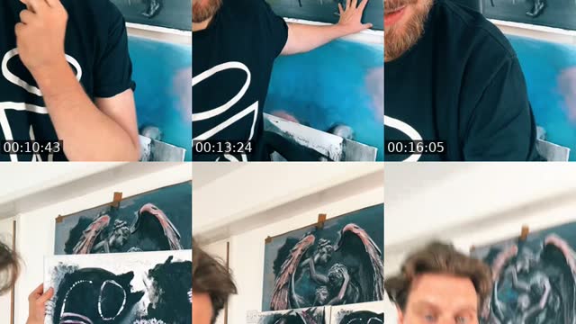 Painting  chill midassaint.com - @midassaint