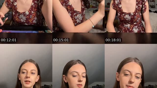 TikTok live: GRWM by @elenahp