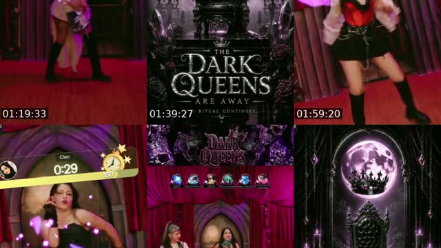 TikTok live: Amanecida con DQ🖤👑 by @darkqueensmx