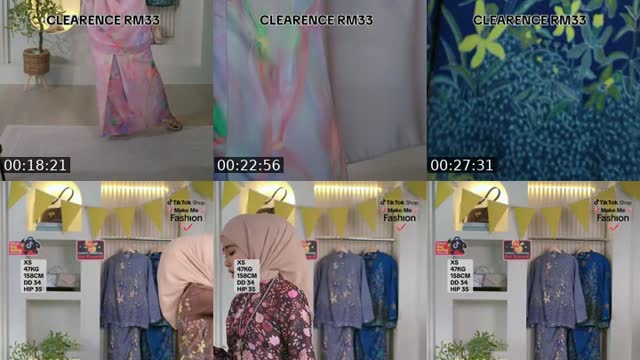 TikTok live: BAJU KURUNG SELESA!! by @anorie_hq