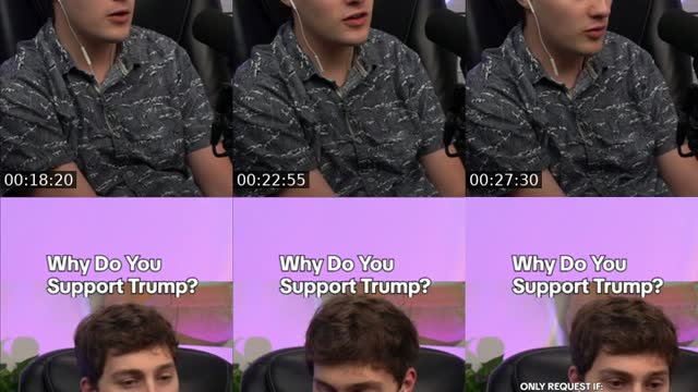 TikTok live: debating MAGA by @parkergetajob