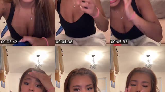 TikTok live: RE Grwm by @s0ggyb0b4