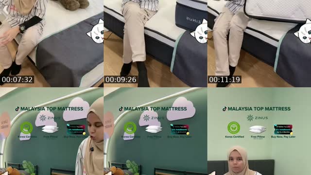 TikTok live: PAYDAY SALES !! SYAH by @zinus.my