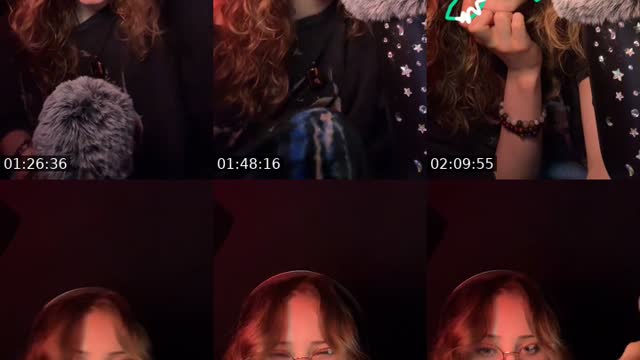 TikTok live: ASMR yap and whatever by @asmrialle