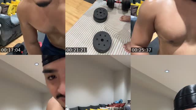 TikTok live: Shoulder/Triceps workout by @kgcrossover_10
