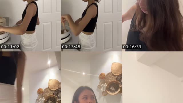 TikTok live: samahan nyo ako magcook :p by @_athenavienne