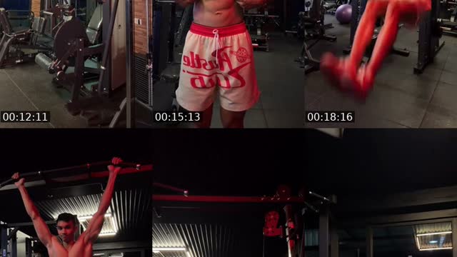 TikTok live: Push Workout/6 Days out by @knnthlwrnc