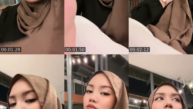 TikTok live: halo by @najwasbrnaa