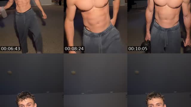 TikTok live: Bored workout by @loverboybrad9