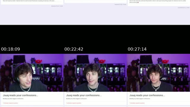 TikTok live: READING VIEWER CONFESSIONS... by @juuqttv