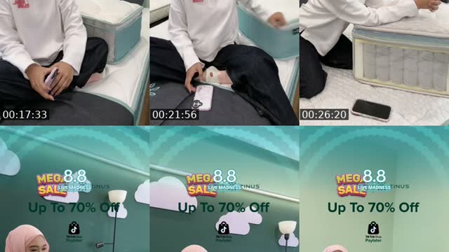 TikTok live: TILAM MURAH‼️ NADH SYAH by @zinus.my