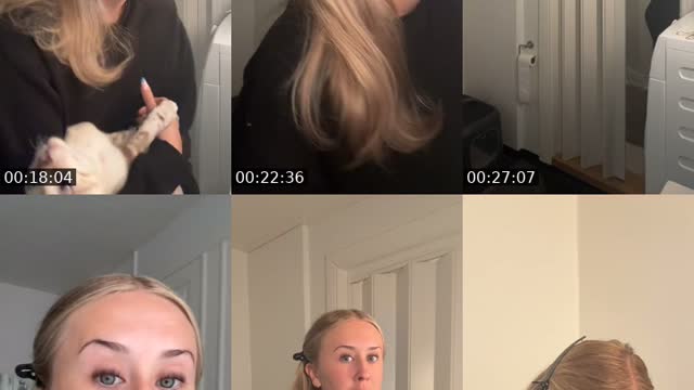 TikTok live: GRWM by @elviradalegard
