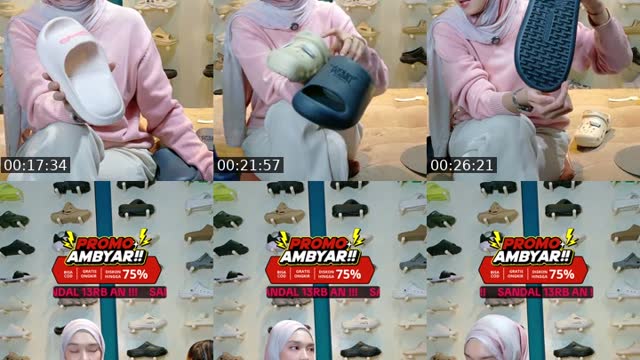 TikTok live: WAR SANDAL 5RB AN‼️🔥 by @elabel.store