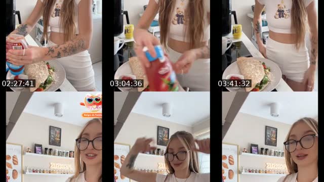 TikTok live: 🤍jak dzionek? Top 1 👩🏼‍🍳? by @zuzkqpl