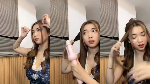 TikTok live: grwm by @cesaa.sf