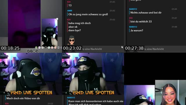 TikTok live: PR€D CATCHING by @xyaessinnn