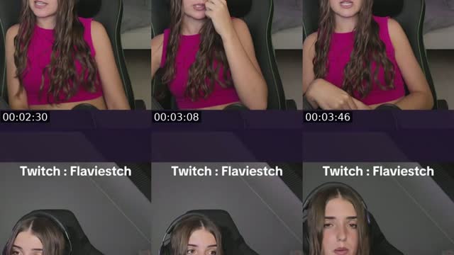 TikTok live: twitch : Flaviestch by @flavie.stch