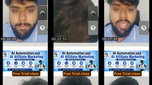 TikTok live: Ai Automation Free Trial Class by @ablaimentor_rehman