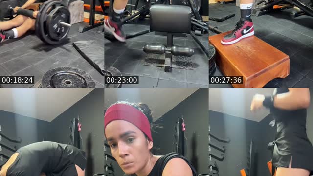 TikTok live: Entreno de Gluteos 🍑🏋🏻‍♀️ by @tati.fit_