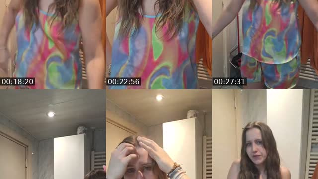 TikTok live: łazienkowy glitch check by @013oliqueen