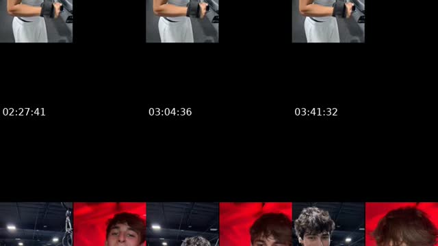 TikTok live: chest day by @basetxraofi