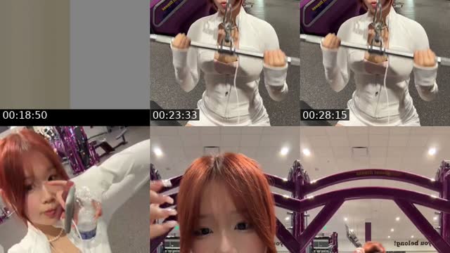 TikTok live: 1st gym live! join the team 🧋 by @jusmeiqi