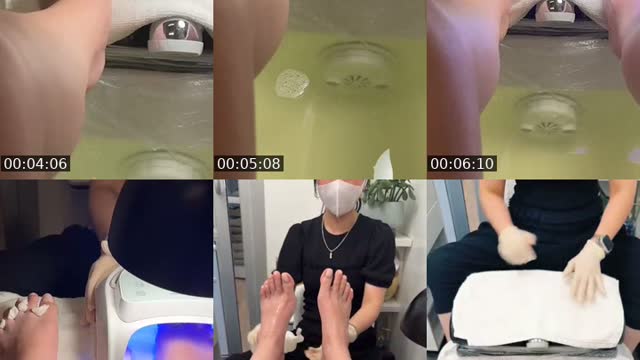 TikTok live: Pedicure cosmetics by @vaineviolette