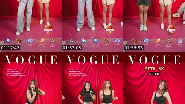 TikTok live: VEN DIVIERTETE CON NOSOTRAS! by @girl_dancewow