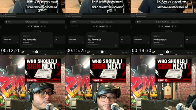 TikTok live: Who should I sign next??? by @mstacksonline