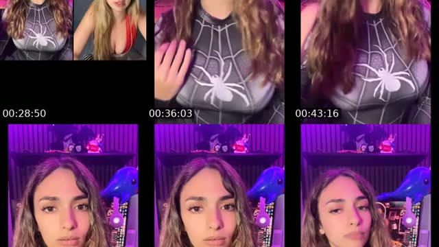 TikTok live: HAIIII🖤 by @akiryaxoxo