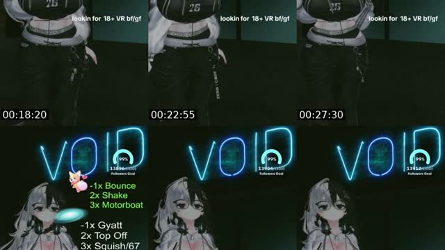 TikTok live: VR Chat Stream by @hannahislucid