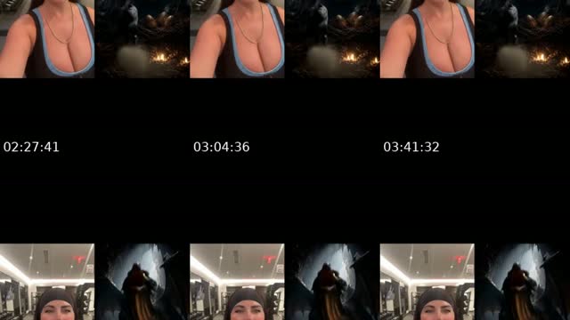 TikTok live: Leg workout by @scorpio_woman8