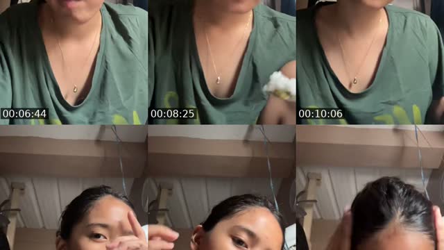 TikTok live: eat with me by @krzmly_