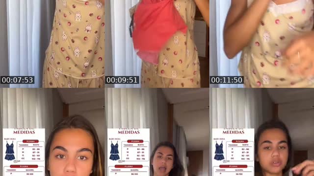 @agylalingerie TikTok live