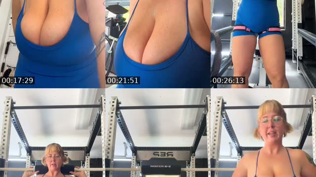 TikTok live: Yap while I workout by @calciumcannon9000