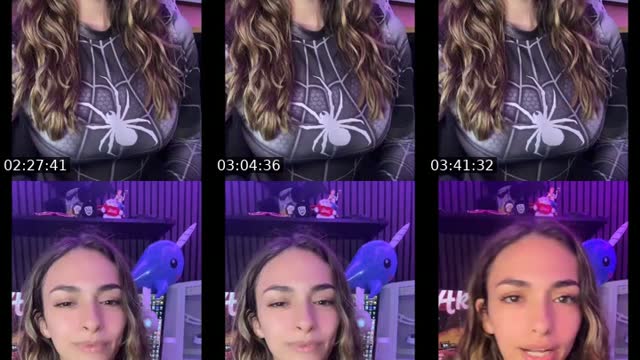 TikTok live: HAIIII🖤 by @akiryaxoxo