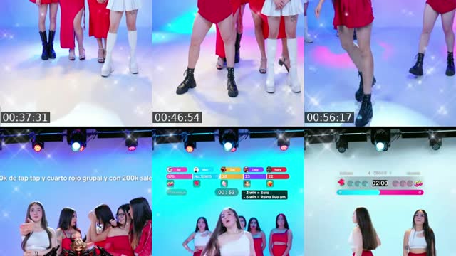 TikTok live: Elas de rojo y tú con ese antojo by @sweet_hell_