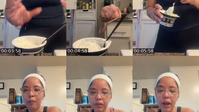 TikTok live: GRWM by @karinareyl