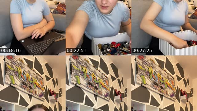 TikTok live: Lego zusammen räumen🤘🏻 by @celina_bhv68