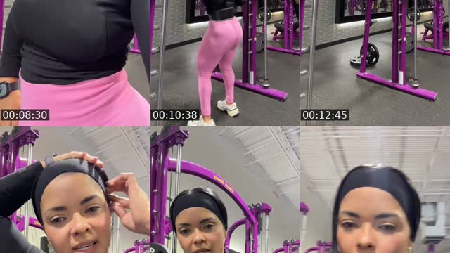 TikTok live: Estoy en el gym by @yolimarlf