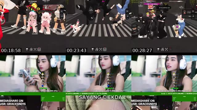 @yj_grace TikTok live