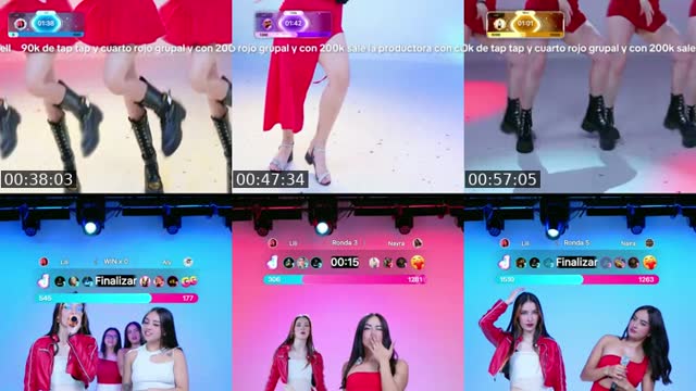TikTok live: Elas de rojo y tú con ese antojo by @sweet_hell_