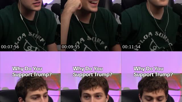TikTok live: debating MAGA by @parkergetajob