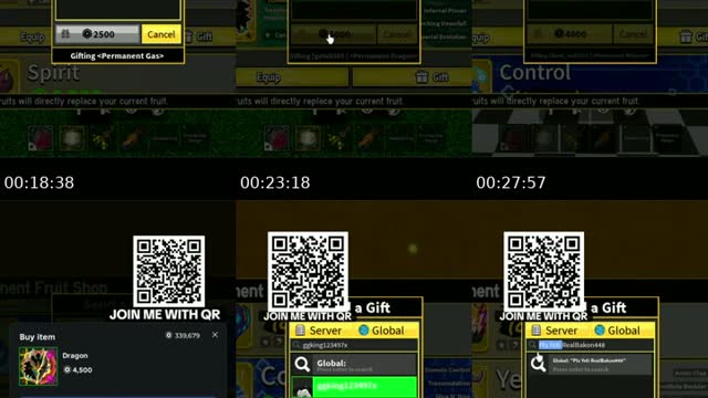 TikTok live: Bloxfruits live by @mygame43backup
