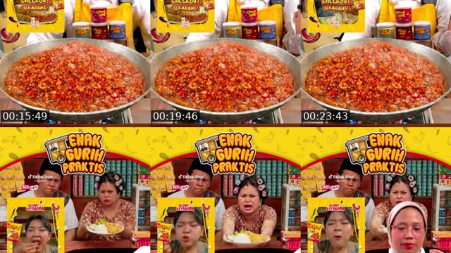 TikTok live: EATSAMBEL ENAK GURIH PRAKTIS🌶😍 by @eatsambel